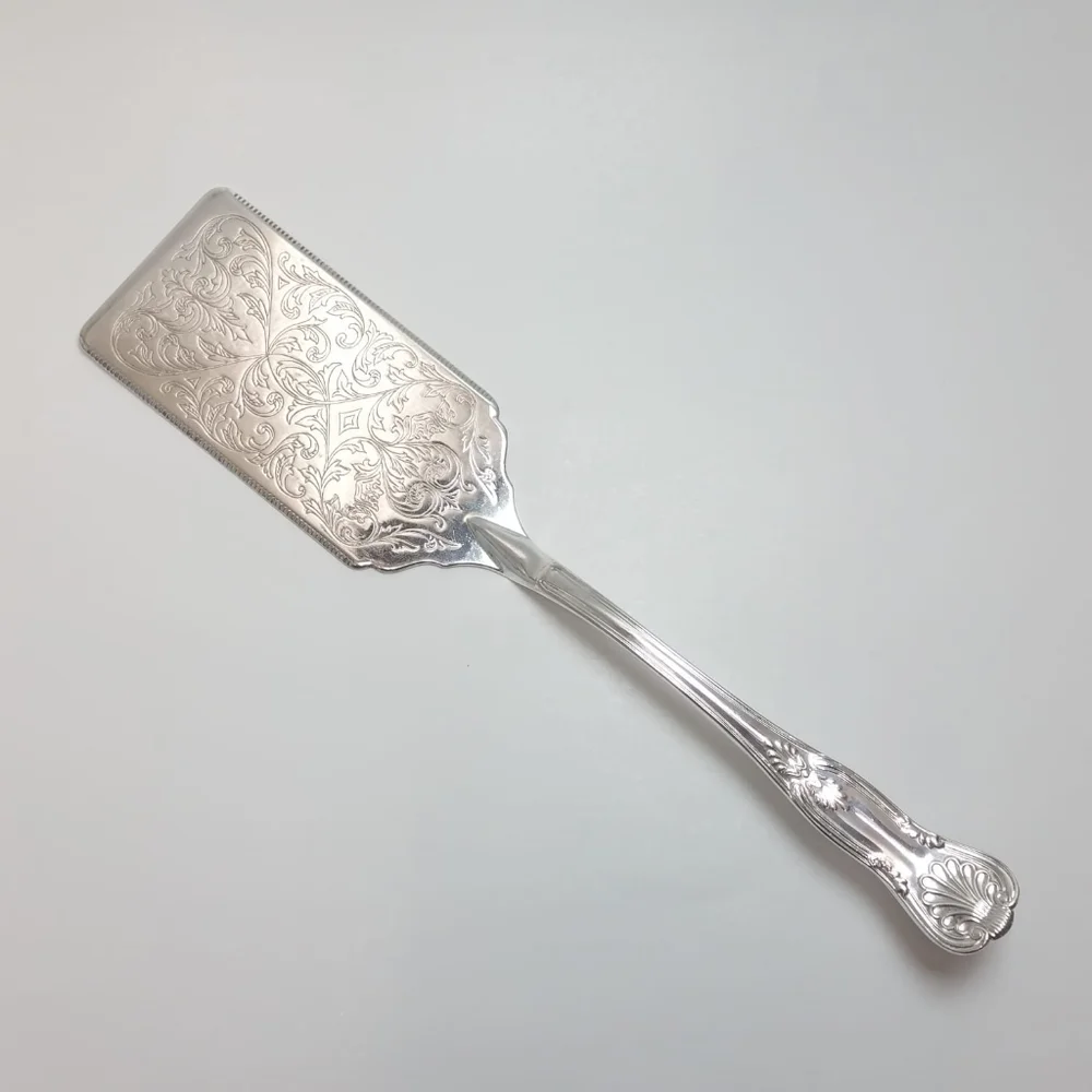 Sheffield Silver Kings pattern cake lasagna spatula server Italy